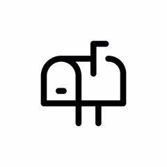 mail box postal letter icon