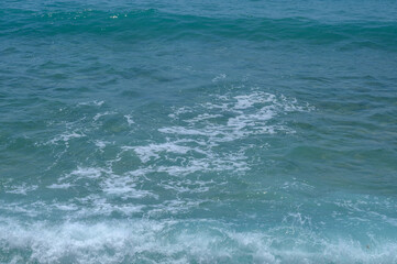 Rippled surface of seawater, full frame