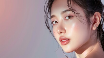 Naklejka premium Close-Up Beauty Portraits