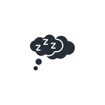 recommend clip art: dreaming icon. vector.Editable stroke.linear style sign for use web design,logo.Symbol illustration.