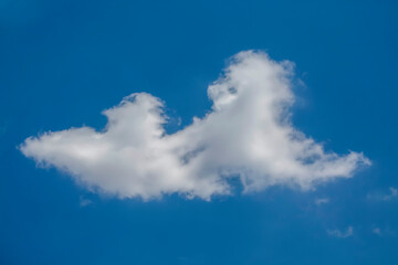 blue sky with clouds