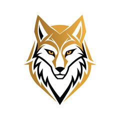 Obraz premium vector wolf logo design template