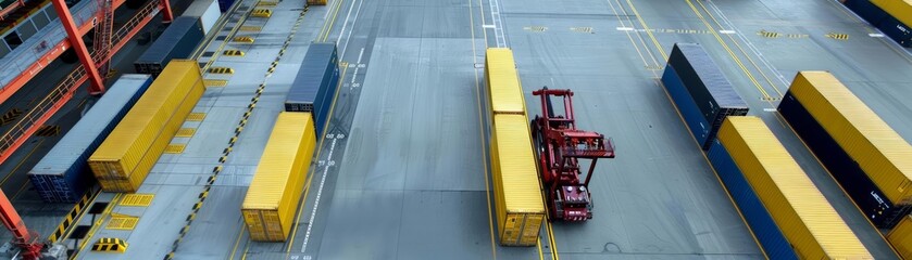 Advanced cargo handling with seamless flow, robust logistics network, efficient freight management