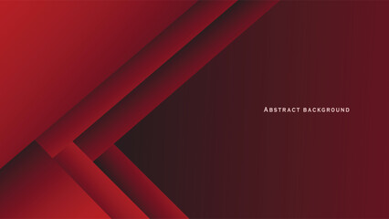 Obraz premium abstrack red vector background design