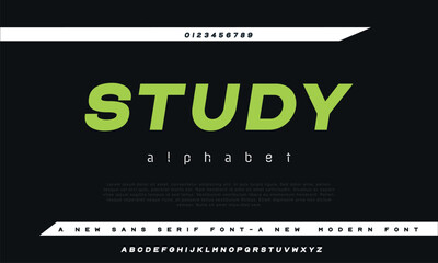 Study stylish calligraphy small alphabet letter logo design