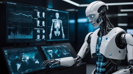 Fototapeta premium Fortschritte in der medizinischen Bildgebung