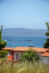house on the sea in Galicia Spain verano