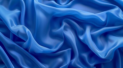 Fototapeta premium Background made of flowing soft fabric for product presentation. An excellent layout for placing promotional copies and event design.