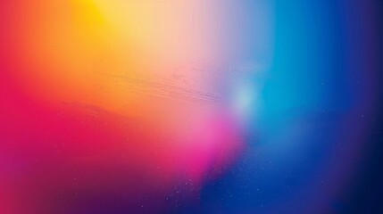 Abstract Blurred Gradient Background in Bright Colors - Vibrant Design, Colorful Texture, Modern Art