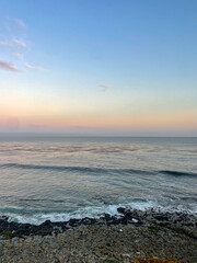 Obraz premium sunset at the beach