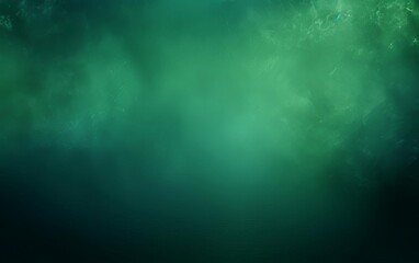 Misty Green Landscape, a Serene and Tranquil Nature Scene