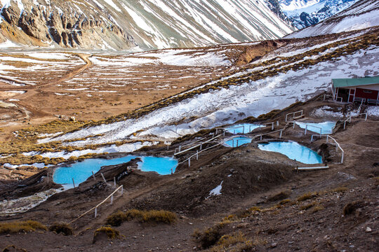 Hot springs in Chile called Termas Colina