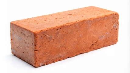 A brick is shown on a white background
