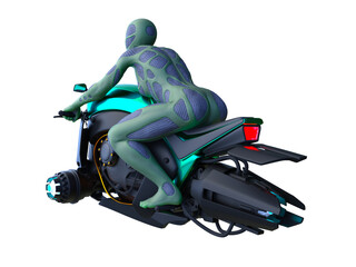 サイバーマンライダー　3DCGレンダリング