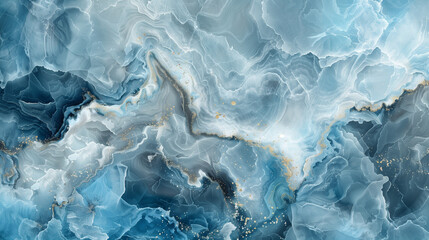 Obraz premium Pale blue and Gray marble background template 