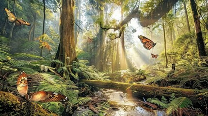 Earth's amazing variety of plants and animals is crucial for our well-being. Let's protect and live in harmony with nature, ensuring a healthy planet for generations to come.