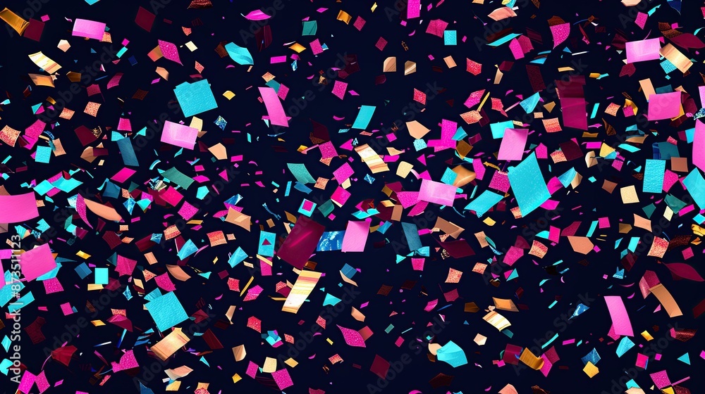 Wall mural Colorful Confetti Celebration