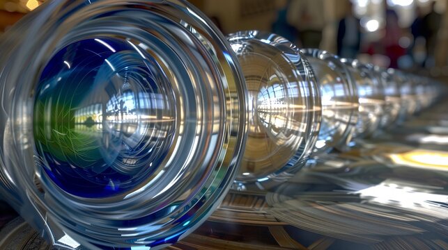 Light bends when passing from one material to another. This is called refraction. Ray tracing is a technique used to track the path of light as it travels through an optical system.