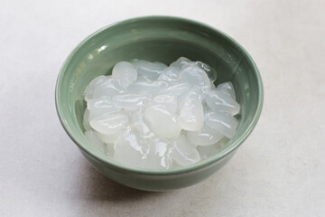 Sugar palm seed in syrup