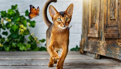 Obraz premium fox on the roof