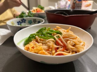 ジャージャン麺　家庭料理