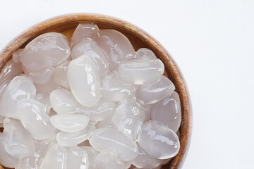 Sugar palm seed in syrup