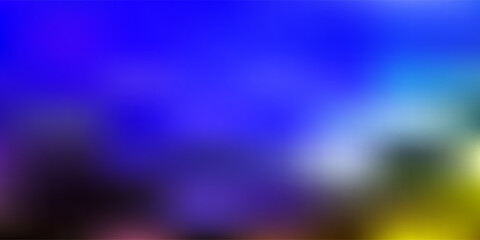 Light blue, green vector blur drawing.