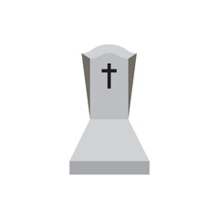 Gravestone icon vector