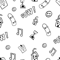 school, pattern, doodle , class