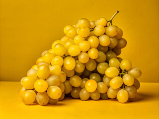 bunch of grapes on a black background, grapes, bunch, white, green, berry, fresh, ripe, healthy, vine, wine, agriculture, cluster, juicy, sweet