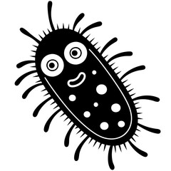 cute bacteria, generative AI