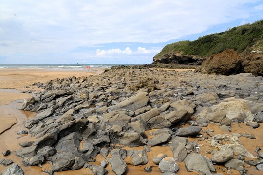 Pa&iacute;s Vasco, Playa de la Arena and Playa de Muriola.