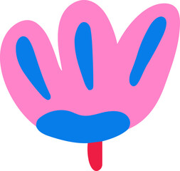 Abstract Flower Shape