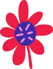 Abstract Flower Shape