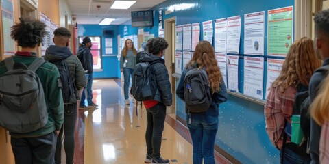 A group of three young professionals collaborating on a project, dedicated and absorbed, utilizing laptops AIG62