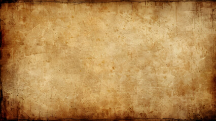 Naklejka premium Abstract old brown paper grunge background
