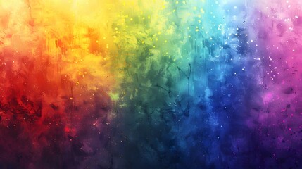 rainbow watercolor background