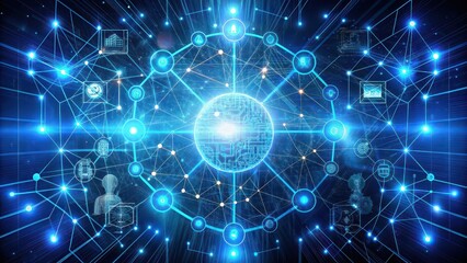 Diagramme KI showcasing artificial intelligence technology , AI, machine learning, data analysis, algorithm