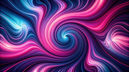 Obraz premium Abstract pink and dark blue swirls background, abstract, pink, dark blue, swirls, vibrant, modern, design, texture