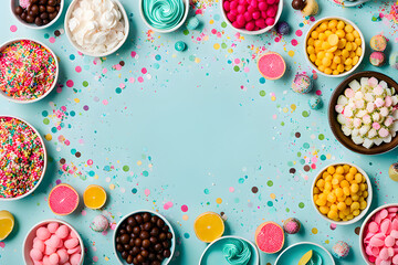 Party theme featuring sweets