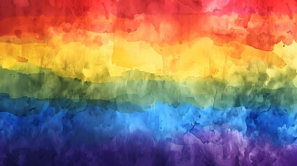 rainbow watercolor background