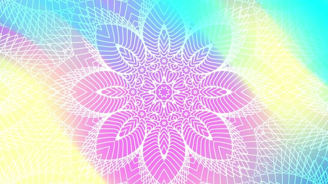 Colorful abstract background with white geometric shapes suitable for presentations, social media graphics, website designs, posters, and digital artwork