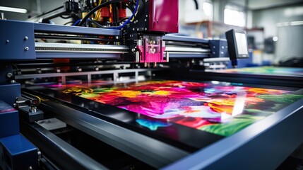 Large Format Digital Printing Machine