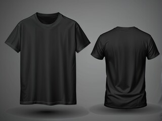 black t shirt