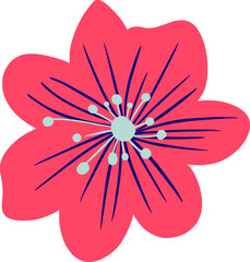 Beautiful Quirky Hibiscus Flower