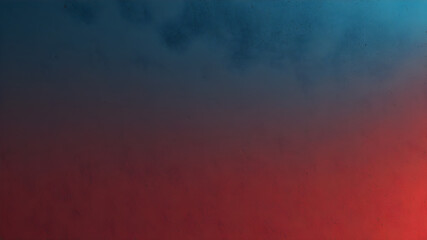 Obraz premium Red and blue to black gradient background that can add depth and intensity to any visual project.