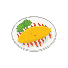 Japanese Food and Snack Illustration Drawing