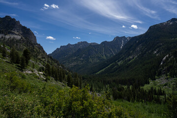 Idaho mountain valley