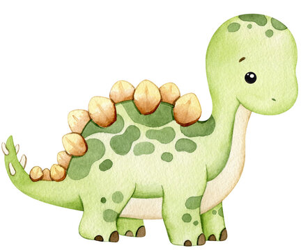 DINOSAURIOS BEBE ACUARELA TIERNOS 