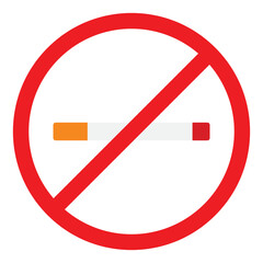 no smoking sign icon 